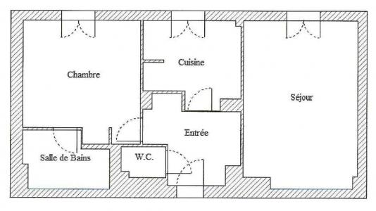 For rent Lyon-3eme-arrondissement 2 rooms 47 m2 Rhone (69003) photo 4