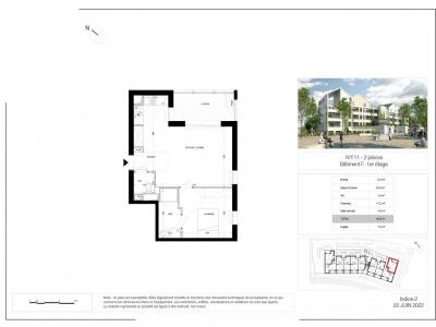 For rent Saran 2 rooms 45 m2 Loiret (45770) photo 1