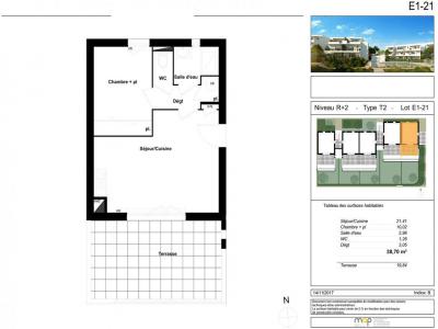 For rent Perpignan 2 rooms 38 m2 Pyrenees orientales (66000) photo 1