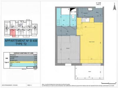 For rent Petit-quevilly 2 rooms 46 m2 Seine maritime (76140) photo 2