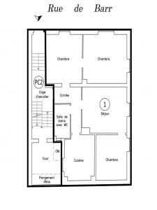 For sale Schiltigheim 4 rooms 81 m2 Bas rhin (67300) photo 4