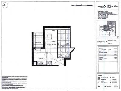 For rent Taverny 1 room 22 m2 Val d'Oise (95150) photo 1