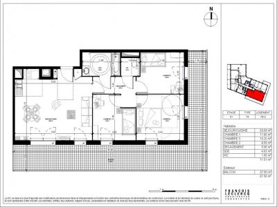 Louer Appartement 71 m2 Marseille-3eme-arrondissement