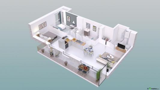 Annonce Vente 3 pices Appartement Roncq 59
