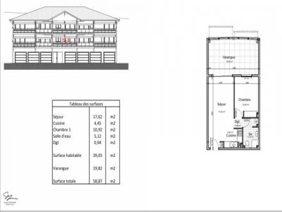 Acheter Appartement 51 m2 Trois-ilets