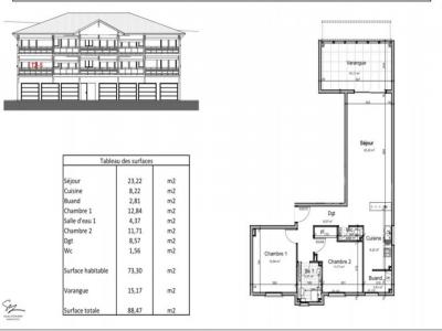 Acheter Appartement 88 m2 Trois-ilets