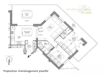 For sale Vaujany 4 rooms 71 m2 Isere (38114) photo 3