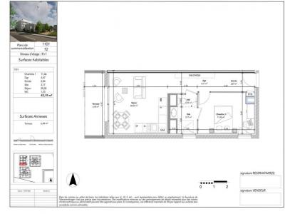 Annonce Location 2 pices Appartement Tours 37