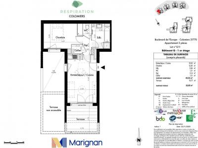 Louer Appartement Colomiers 658 euros