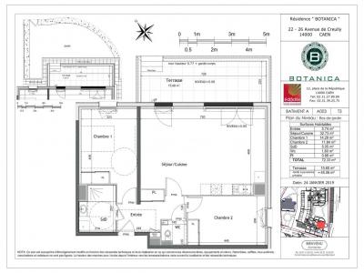 Annonce Location 3 pices Appartement Caen 14