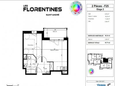 Louer Appartement Saint-andre-lez-lille Nord