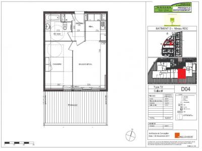 Louer Appartement 42 m2 Sainte-luce-sur-loire
