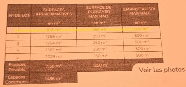 Acheter Terrain Saix 69000 euros