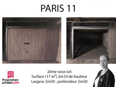 Acheter Parking 17 m2 Paris-11eme-arrondissement