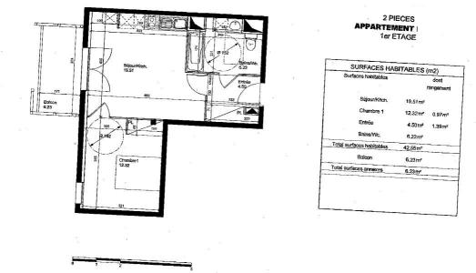 Annonce Vente 2 pices Appartement Toulouse 31