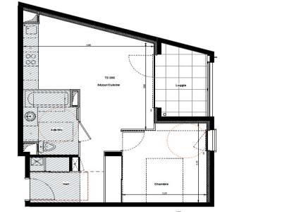 For rent Villefranche-sur-saone 2 rooms 42 m2 Rhone (69400) photo 1