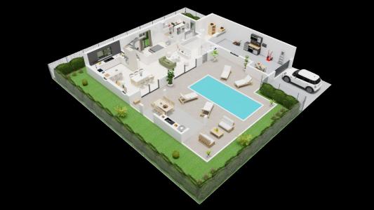 For sale Loupian 4 rooms 121 m2 Herault (34140) photo 4
