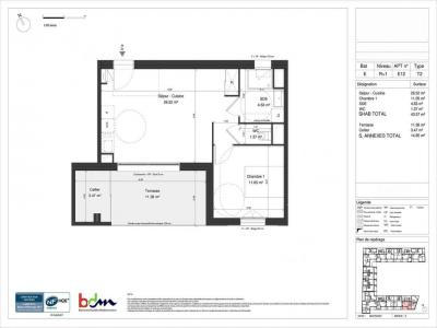 Annonce Location 2 pices Appartement Marseille-9eme-arrondissement 13