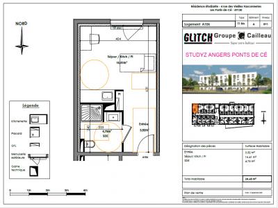Louer Appartement Ponts-de-ce 645 euros