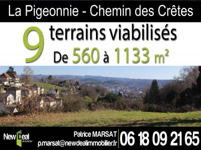 Annonce Vente Terrain Brive-la-gaillarde 19