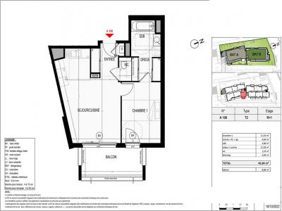 For rent Saint-martin-d'heres 2 rooms 46 m2 Isere (38400) photo 3