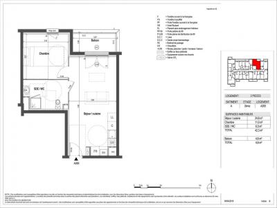 For rent Chartres 2 rooms 42 m2 Eure et loir (28000) photo 1