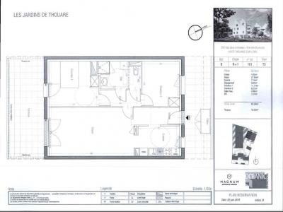 For rent Thouare-sur-loire 3 rooms 65 m2 Loire atlantique (44470) photo 1