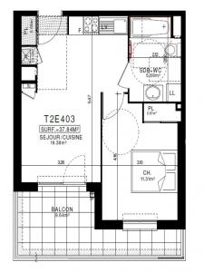 Annonce Location 2 pices Appartement Clermont-ferrand 63