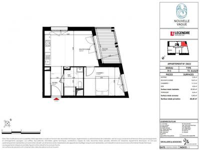For sale Vannes 2 rooms 40 m2 Morbihan (56000) photo 2