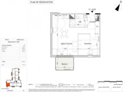 Louer Appartement 45 m2 Laval