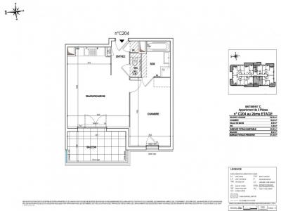 For rent Mougins 2 rooms 42 m2 Alpes Maritimes (06250) photo 3