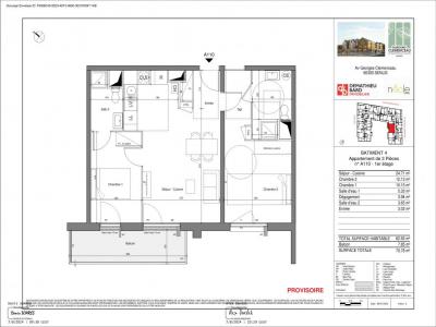 For rent Senlis 3 rooms 64 m2 Oise (60300) photo 3