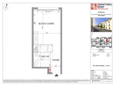 For rent Metz 1 room 23 m2 Moselle (57070) photo 1