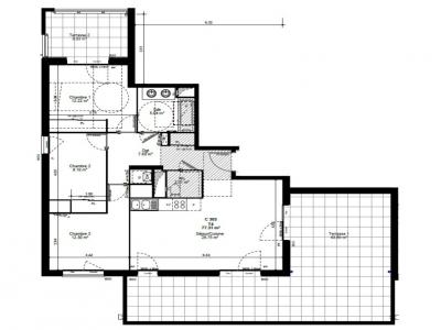 For rent Albertville 4 rooms 77 m2 Savoie (73200) photo 0