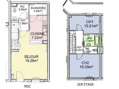 Annonce Location 3 pices Maison Toucy 89