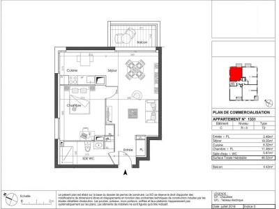 Annonce Location 2 pices Appartement Nantes 44
