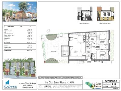 For rent Jaux 3 rooms 64 m2 Oise (60880) photo 1