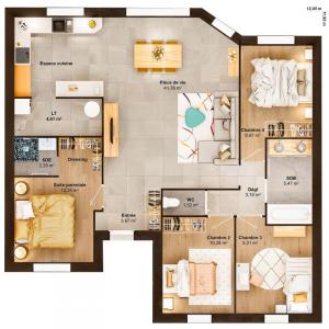 Acheter Maison Grandchamps-des-fontaines 287470 euros