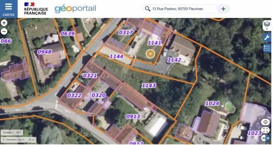Annonce Vente Terrain Fleurines 60