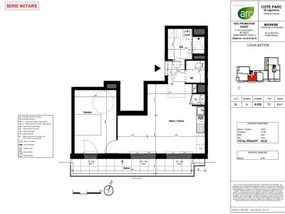 For sale Saint-nazaire 2 rooms 45 m2 Loire atlantique (44600) photo 2