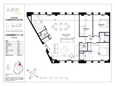 Acheter Appartement 106 m2 Caen