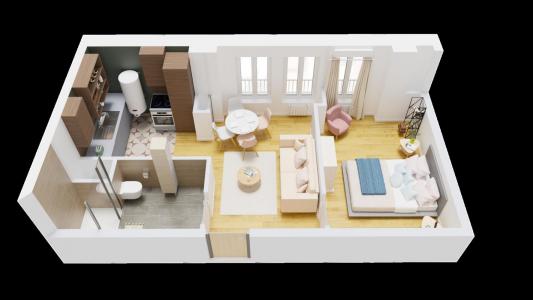 For sale Caen 2 rooms 35 m2 Calvados (14000) photo 2