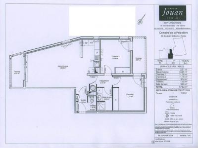 Annonce Location 3 pices Appartement Nantes 44