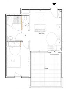 For sale Lamentin 2 rooms 41 m2 Martinique (97232) photo 1