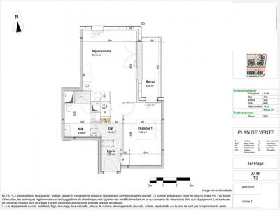 For rent Cormelles-le-royal 2 rooms 45 m2 Calvados (14123) photo 1