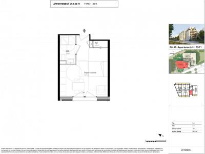 For rent Nancy 1 room 24 m2 Meurthe et moselle (54000) photo 1