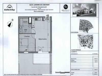 For rent Chevigny-saint-sauveur 2 rooms 40 m2 Cote d'or (21800) photo 1