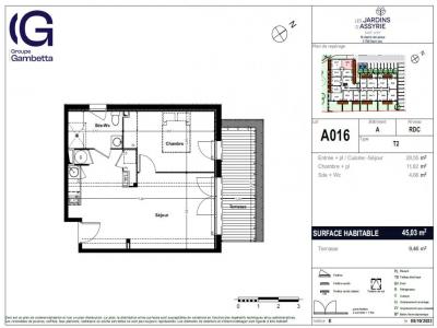 Annonce Location 2 pices Appartement Saint-jory 31