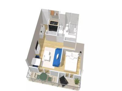 For rent Talence 2 rooms 30 m2 Gironde (33400) photo 1