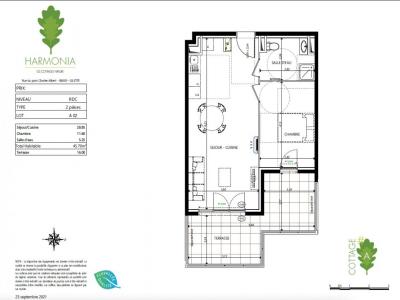 Annonce Vente 2 pices Appartement Gilette 06